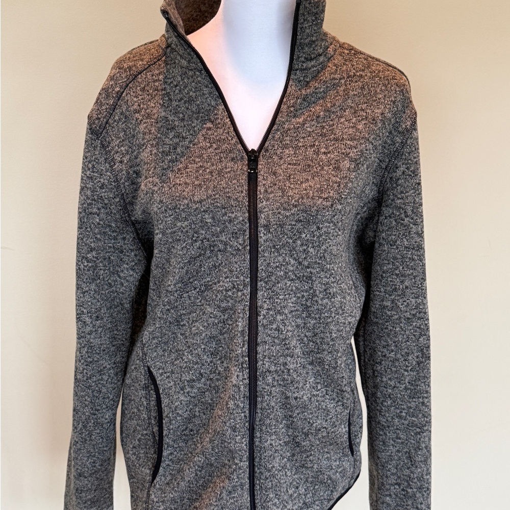 Eddie Bauer Women's Gray Fleece Jacket